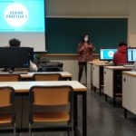 Arranca la docencia de Andrea Sixto, nueva incorporación Margarita Salas en la Universitat Politècnica de València